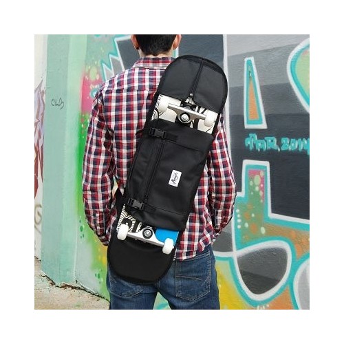 Backpack and shoulder bag skateboard