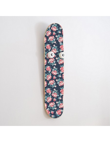 Vertikal Skateboard Garderobenständer Handplant, Kleine Rosen