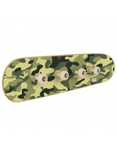 Portemanteau Skateboard en Camouflage meuble origine pour enfants