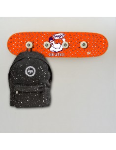 Skateboard furniture smash coat rack old school 2
