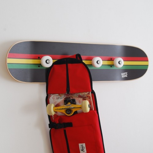 Skate Porte-manteau lignes Rasta Skate Porte-manteau lignes Rasta