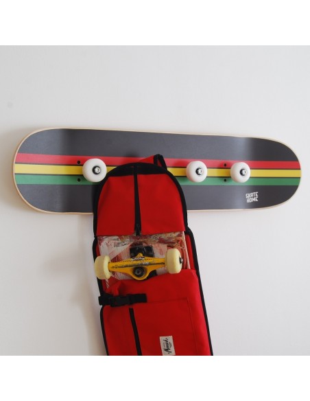 Skate Porte-manteau lignes Rasta Skate Porte-manteau lignes Rasta