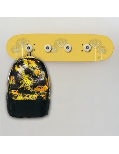 Skateboard coat Rack - Birch Tree 2