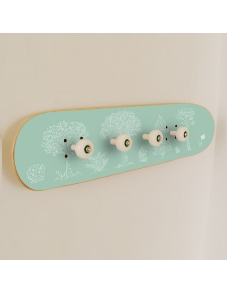 Ado 13 18 ans: portemanteau skate board Ado 13 18 ans: portemanteau skate board