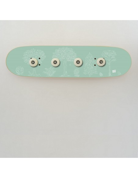 Ado 13 18 ans: portemanteau skate board Ado 13 18 ans: portemanteau skate board