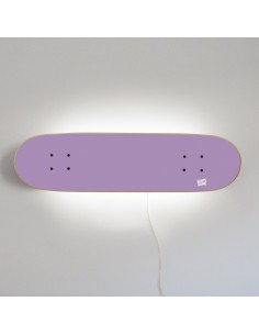 Skateboard Lampe, Violet 2