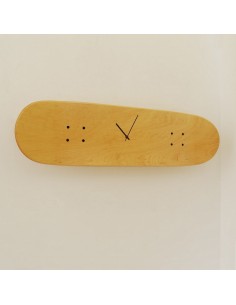 Décoration sur le thème Skate pour teenage avec horloge skateboard