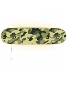 Cadeau original pour éclairer la chambre d'un skater camo