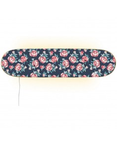 Skate lampe de petites roses pour le cadeau d'une skater