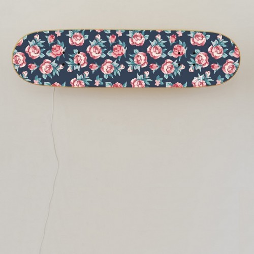 Skate lampe de petites roses pour le cadeau d'une skater Skate lampe de petites roses pour le cadeau d'une skater