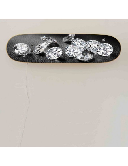 Cadeau pour les skaters très luxueux, lampe à diamant Cadeau pour les skaters très luxueux, lampe à diamant