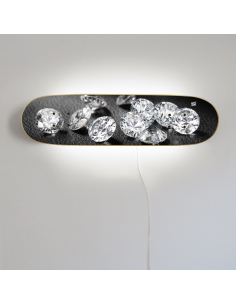 Cadeau pour les skaters très luxueux, lampe à diamant 2