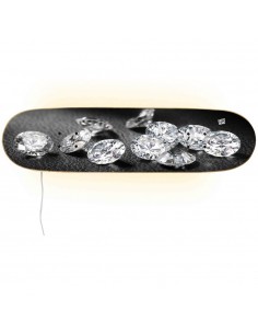 Cadeau pour les skaters très luxueux, lampe à diamant