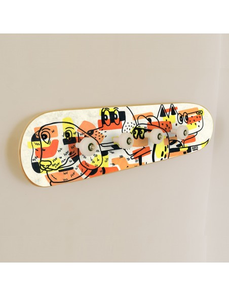 Skateboard Garderobe: Hunde Skateboard Garderobe: Hunde
