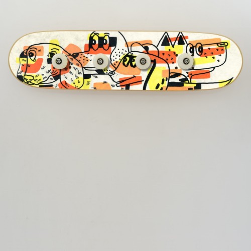 Skateboard Garderobe: Hunde Skateboard Garderobe: Hunde