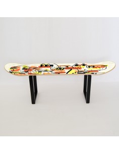 Skateboard tabouret bas Les chiens 2