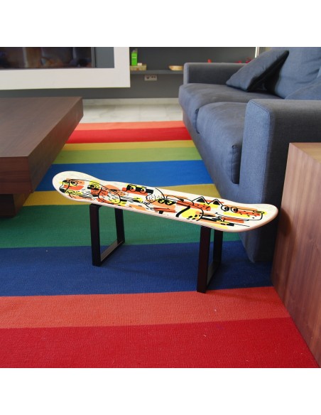 Skateboard tabouret bas Les chiens Skateboard tabouret bas Les chiens