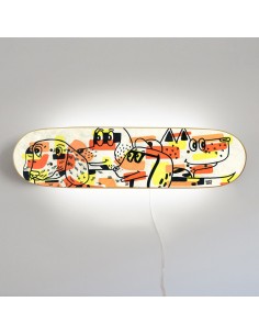Skateboard Lampe Les chiens 2