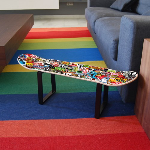 Taburete bajo Skate: Pegatinas de Skate Taburete bajo Skate: Pegatinas de Skate