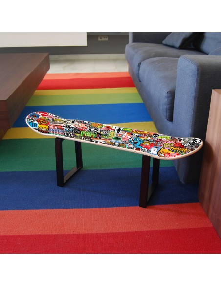 Taburete bajo Skate: Pegatinas de Skate