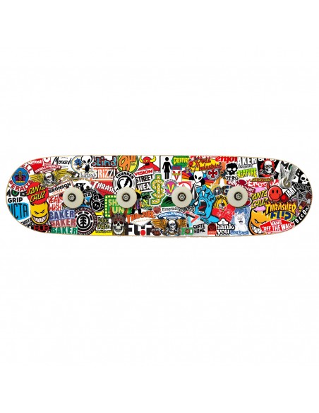 Skateboard-Garderobenständer - Skate-Aufkleber