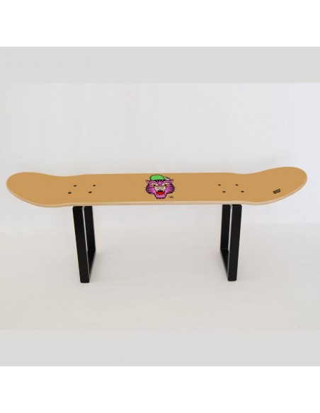 Skateboard tabouret bas design: Tigre - B. Simo