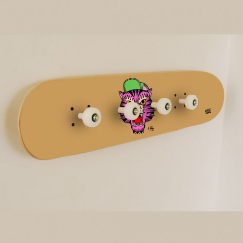 Skateboard-Garderobenständer design:... Skateboard-Garderobenständer design:...