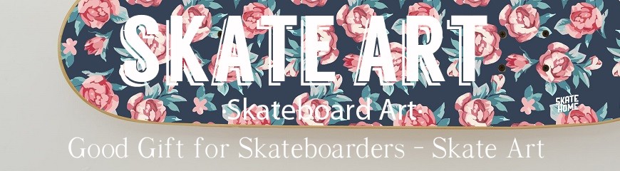 Gute Geschenke für Skateboarder - Skateboard-Wand-Kunst